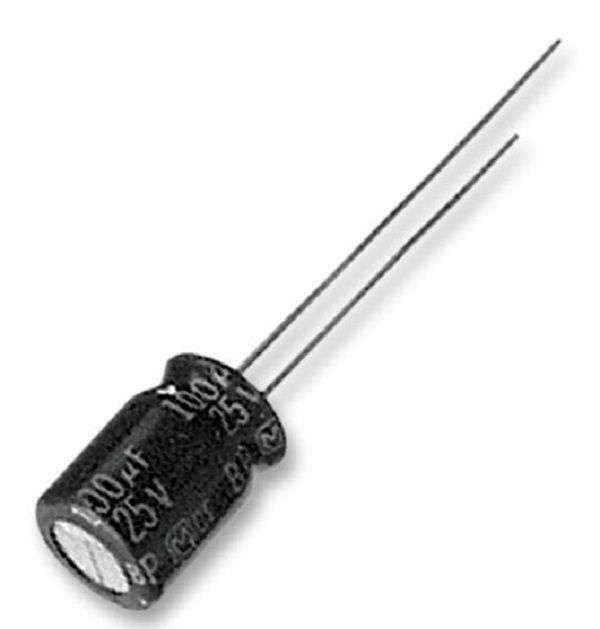 Panasonic (ECEA1HN100U) Electrolytic Capacitor, 10 µF, 50 V