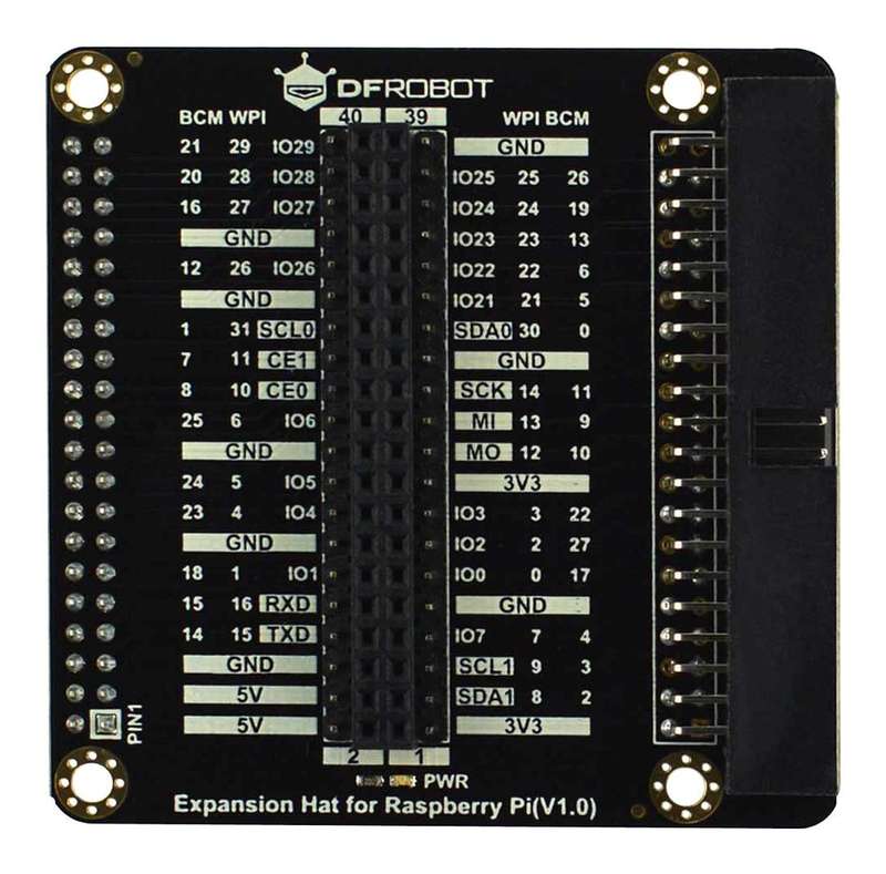 DFRobot (DFR0828) IO Expansion Hat, Raspberry Pi 3/4/400