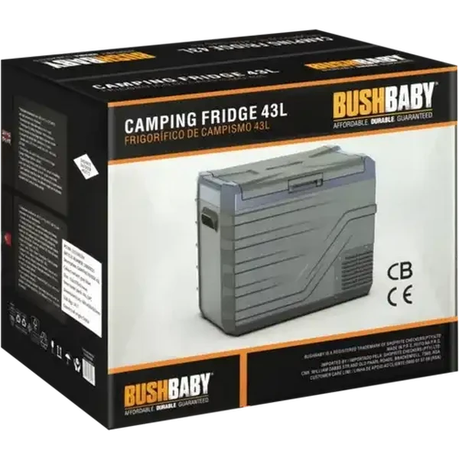 Bush Baby Plastic Camping Fridge 43L