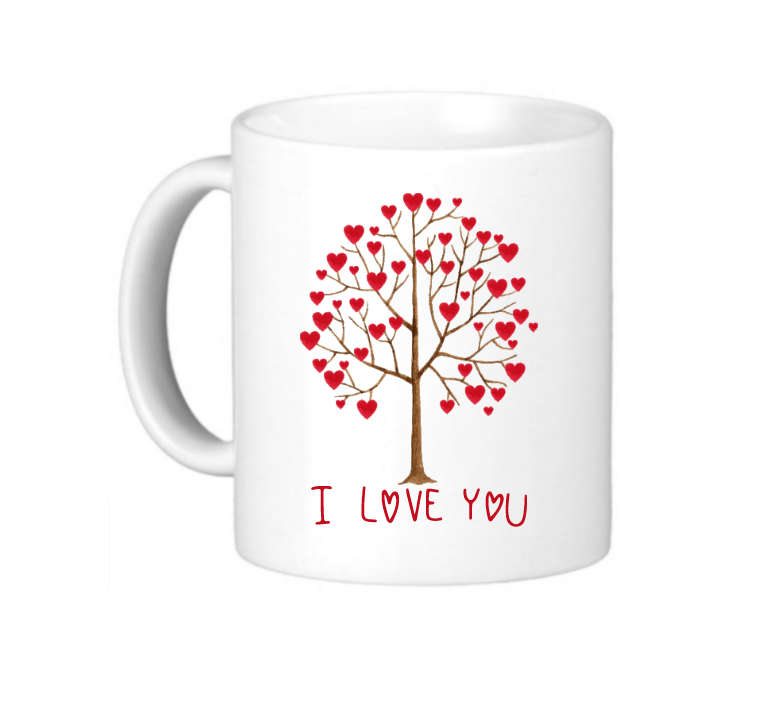 I Love You Coffee Mug