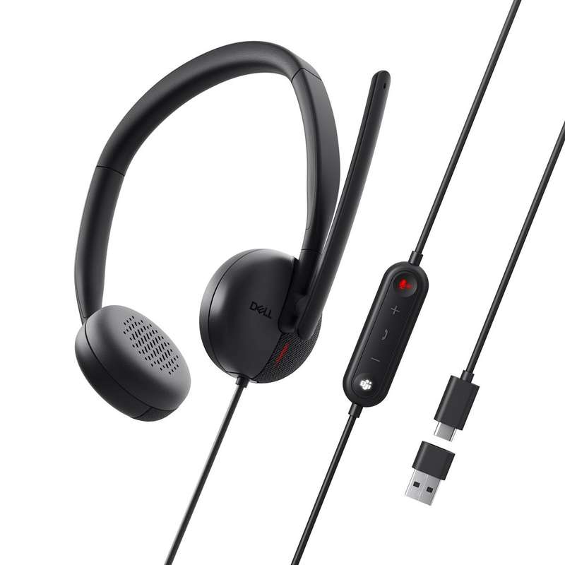 Dell Wired Headset - Wh3024 (Open Box)