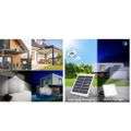 600W Solar Powered LED Flood Light With Panel Remote