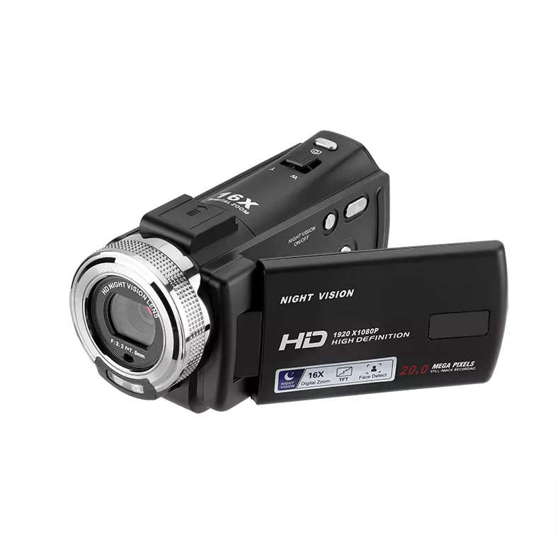 3 Inch TFT 16X Digital 4K High Definition Video Camera Recorder Q-DV16X