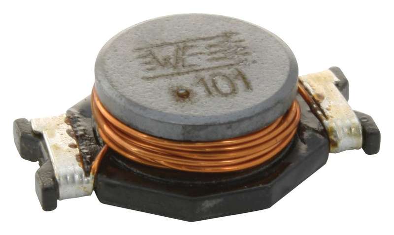 Wurth Elektronik (7445720) Power Inductor (SMD), 100 µH, 2 A, Unshielded