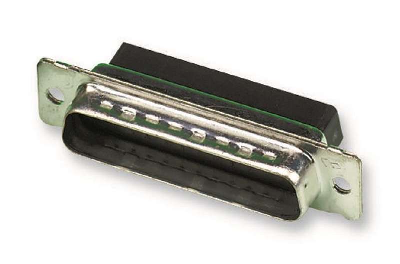 Amp (205204-4) D Sub Connector Housing, Tin & Dimple, 9 Ways, D Sub
