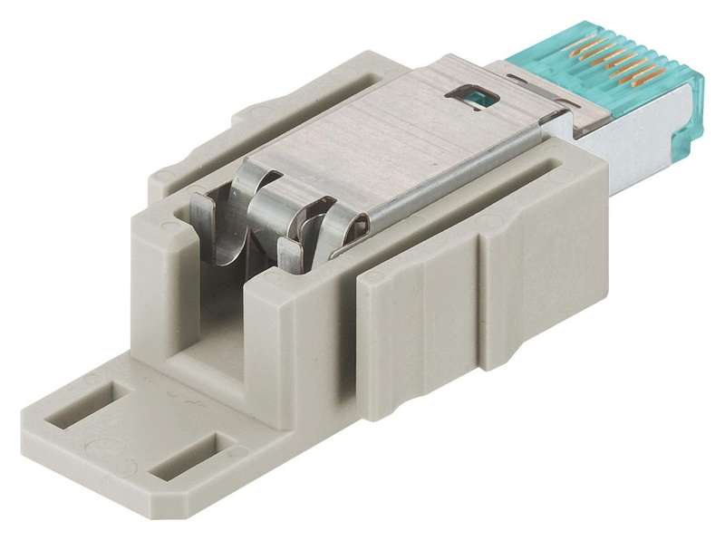 Harting (09454001520) Modular Connector, RJ45 Plug, 1 x 1 (Port), 8P8C