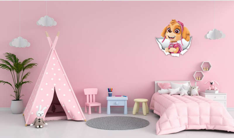 Paw Patrol Sky Wall Vinyl
