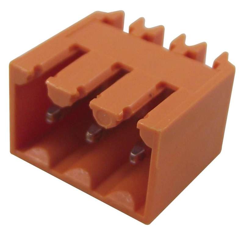Weidmuller (SL 3.5/3/180G) Terminal Block, Plug, 3.5 mm, 3 Ways, 10 A