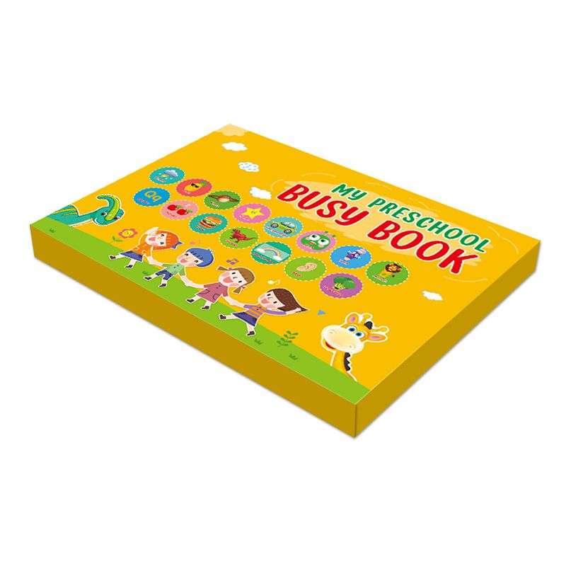 Preschool Busy Book Montessori Toys with Pens for 3-5 Year Old Kids