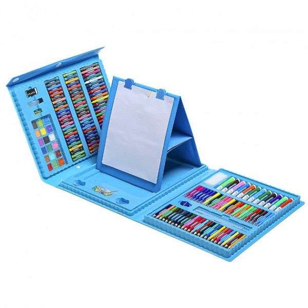 Mega 208 Piece Art Set Blue