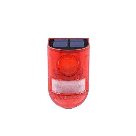 olar Alarm Lamp 129db 12 hr Flood Lamp Emergency Light (Red)