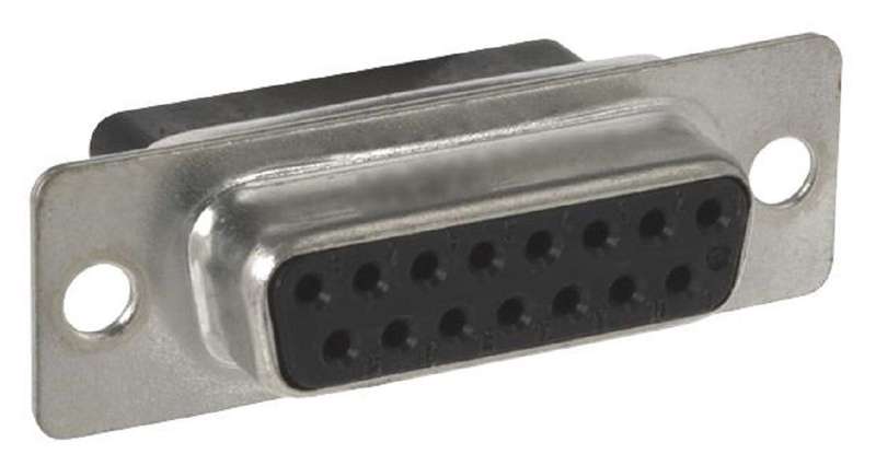 Amp (164532-4) D Sub Connector Housing, 15 Ways, D Sub