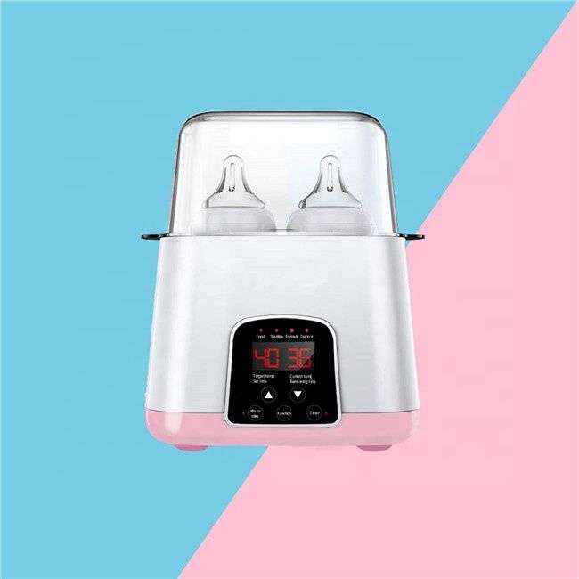 Double Bottle baby warmer LED Display Milk formula Heat food Electric