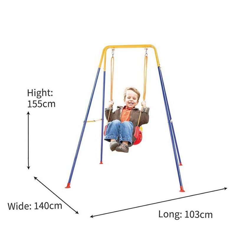 Children`s Outdoor Swing - Blue