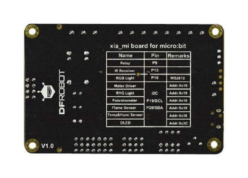 DFRobot (MBT0042) Expansion Board, 5 V Supply, BBC micro:bit V2 Board