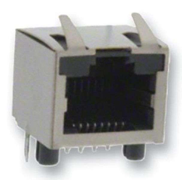 Amphenol (RJHSE5380) Modular Connector, RJ45 Jack, 1 x 1 (Port), 8P8C