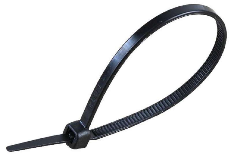 Concordia (ACT200X4.8B) Cable Ties 200mm x 4.80mm Black 100 Pack