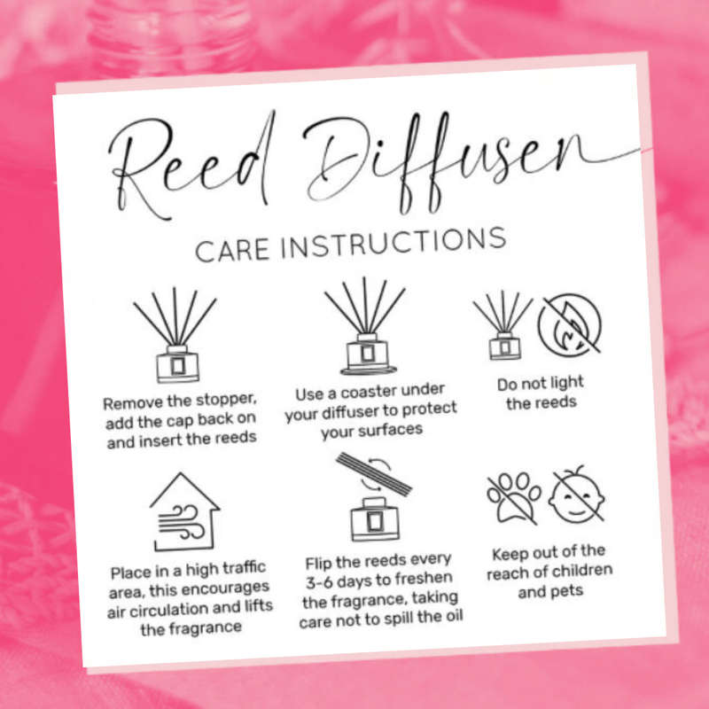 Gentle Rose Candle & Reed Diffuser Collection