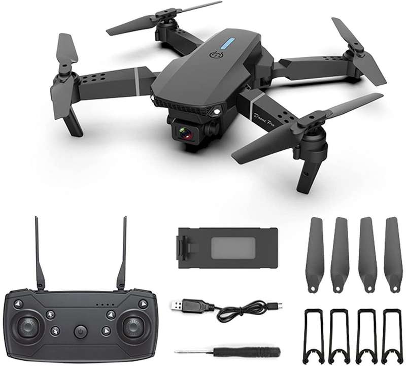 W8 Pro Max Foldable Drone Set With DUALS Cameras