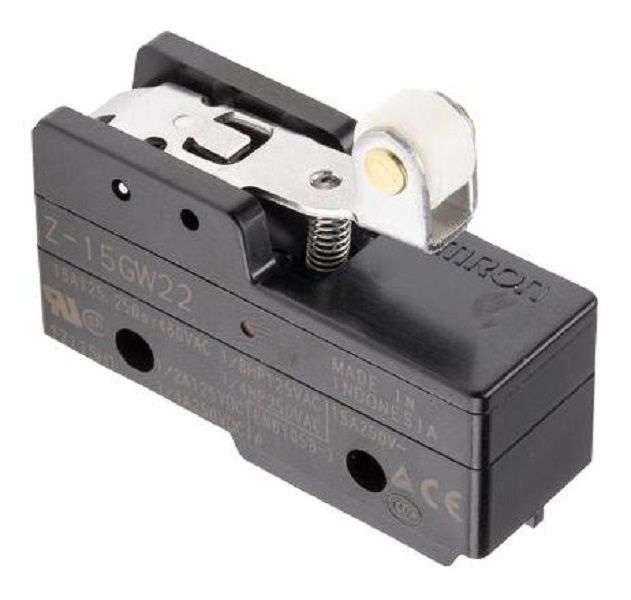 Omron (Z15GW22) Microswitch, High Precision, Snap Action