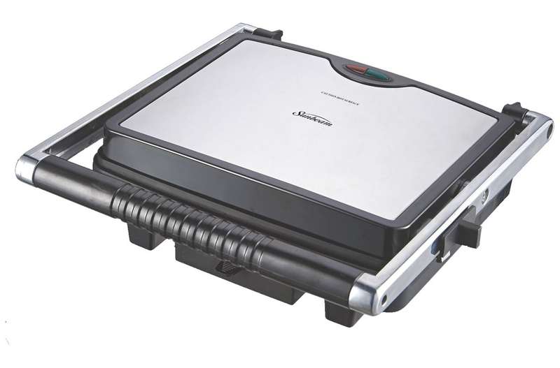 Sunbeam - 4-Slice Sandwich Press - Black