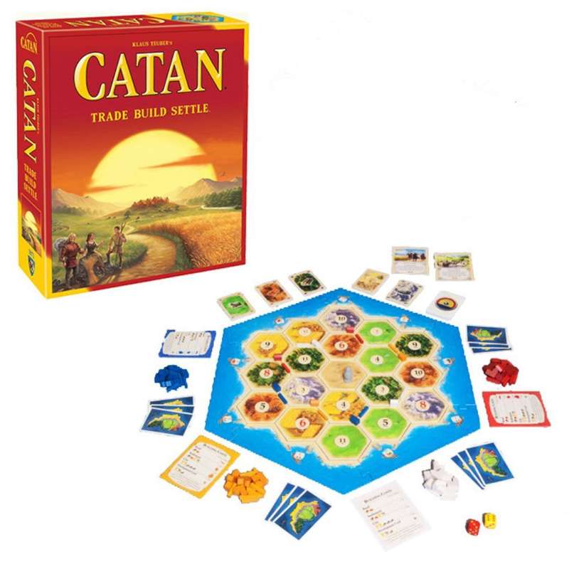 CATAN TRADE BUILD SETTLE
