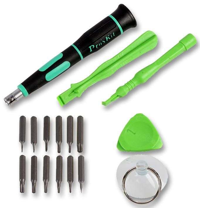 Proskit - iPhone Tool Set, Service, Maintenance & Repair Kit - 17 Pieces