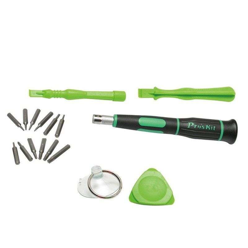 Proskit - iPhone Tool Set, Service, Maintenance & Repair Kit - 17 Pieces