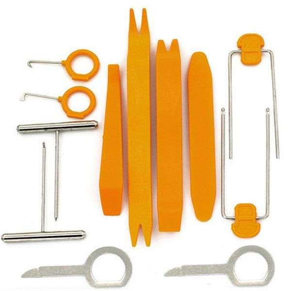 Car Radio, Door Panel & Audio Removal Pry Tool Set Kit