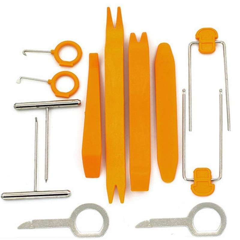Car Radio, Door Panel & Audio Removal Pry Tool Set Kit