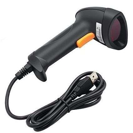 Handheld Laser Barcode Scanner USB 2.0 Wired -POS