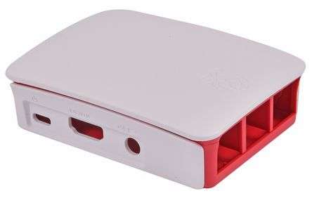 Raspberry Pi Official Raspberry Pi 3 Red & White Case
