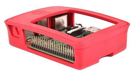 Raspberry Pi Official Raspberry Pi 3 Red & White Case