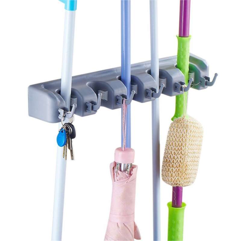 Broom holder racks