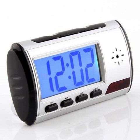 Remote Controlled Spy Camera Clock