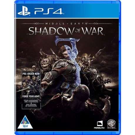 Middle Earth Shadow of War (PS4)