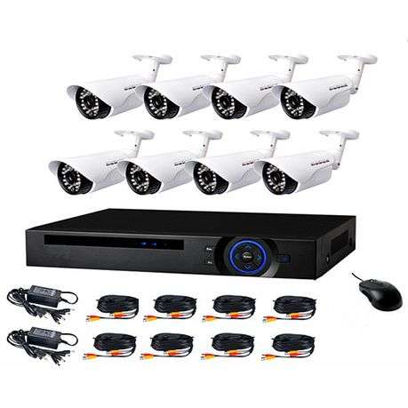 AHD CCTV Direct - 8 Channel cctv camera system - Full Kit Perfect security