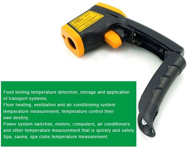 Non-Contact Digital Laser Infrared Temperature Gun