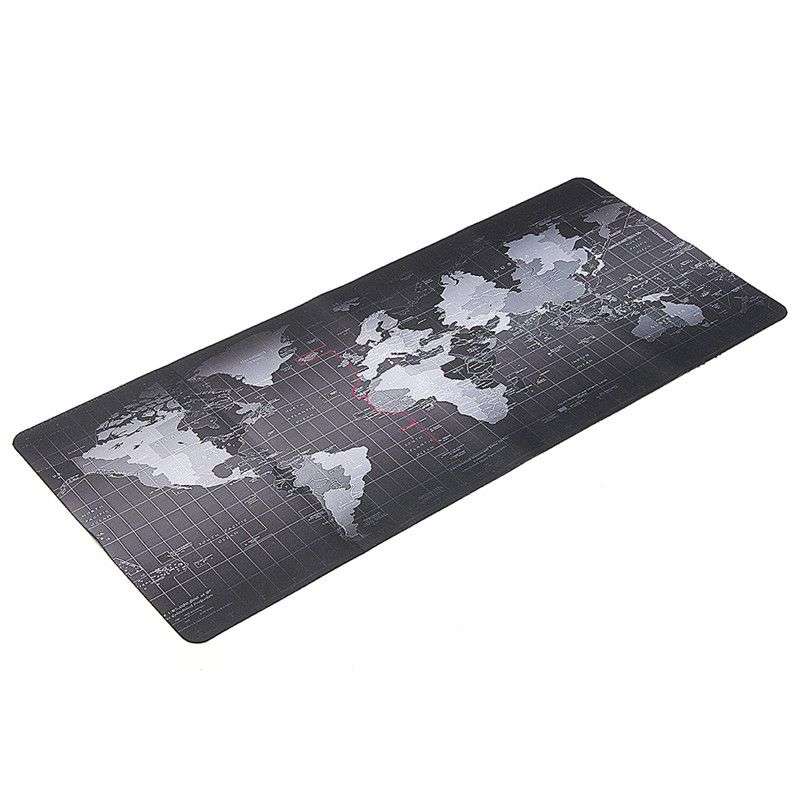 World Map Anti-Slip Extended Mouse Pad (Refurbished)