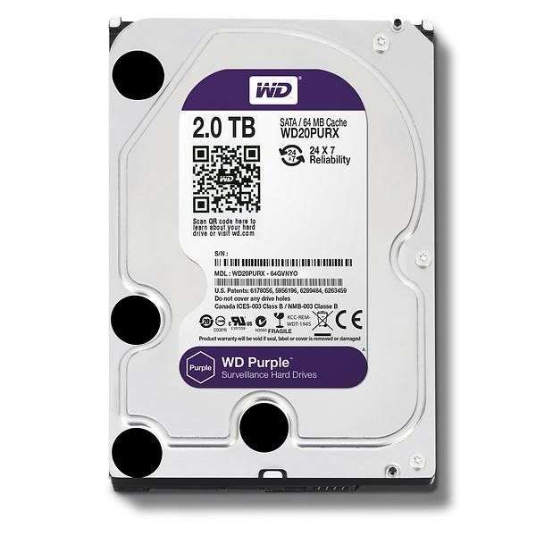 WD Purple 2TB HDD