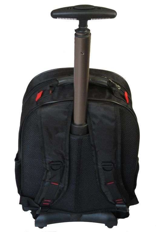 Camel Mountain Trolley Laptop Bag - Black