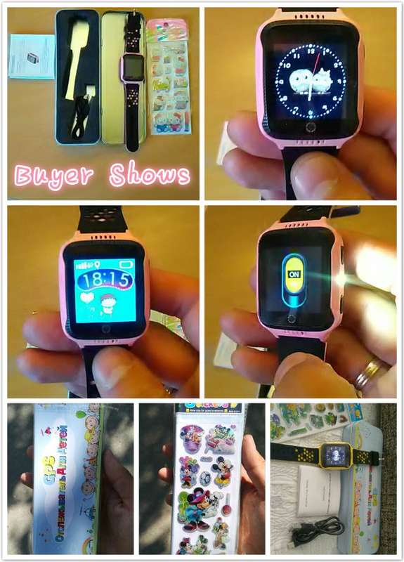 Q528 Smart Watch for Kids with Flashlight Camera - Pink