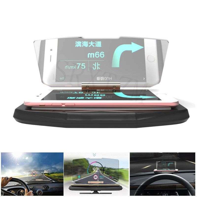Cell Phone Reflector Heads-Up Display Bracket Mounted- OPEN BOX