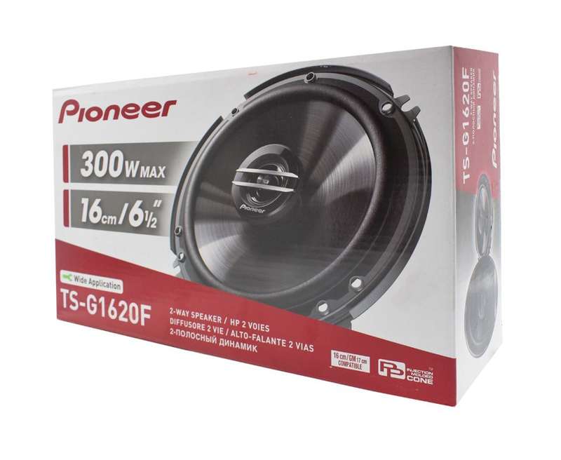 Pioneer TS-G1620F 6` 300W Coaxial 2-Way Speakers