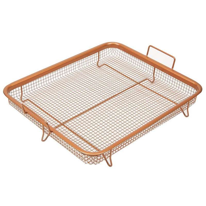 Copper Stainless Steel Square Multifunctional BBQ Basket