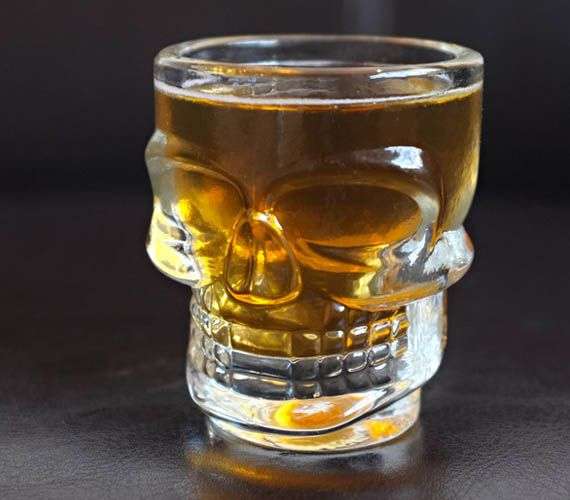 Fine Living Skull Shot Glasses - Set of 6