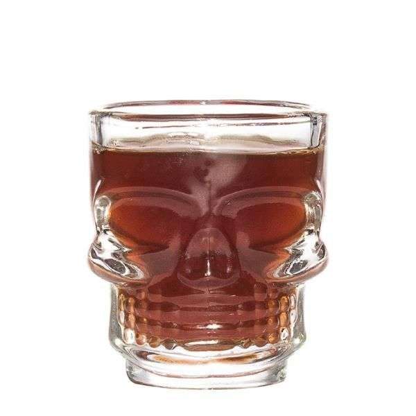 Fine Living Skull Shot Glasses - Set of 6