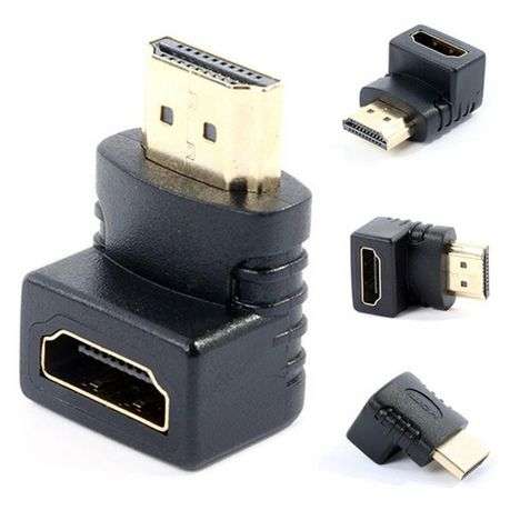 BULK FROM 6 // HDMR 90- Degree HDMI L- Shaped Adapter