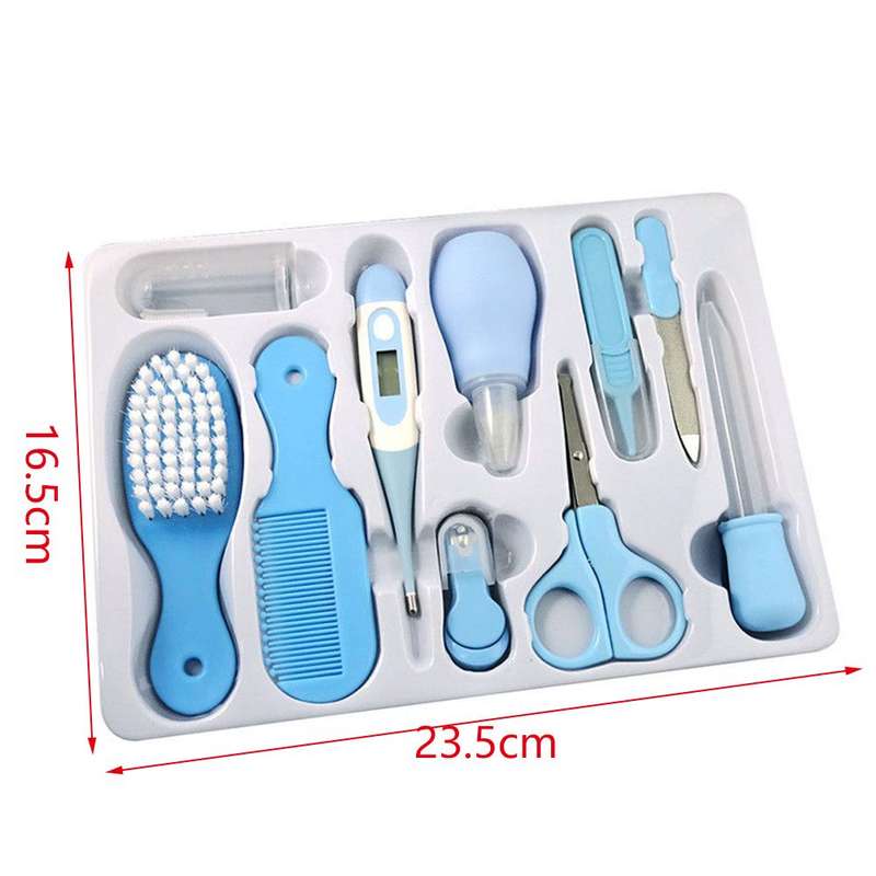 10 IN 1 BABY CARE KIT - BLUE