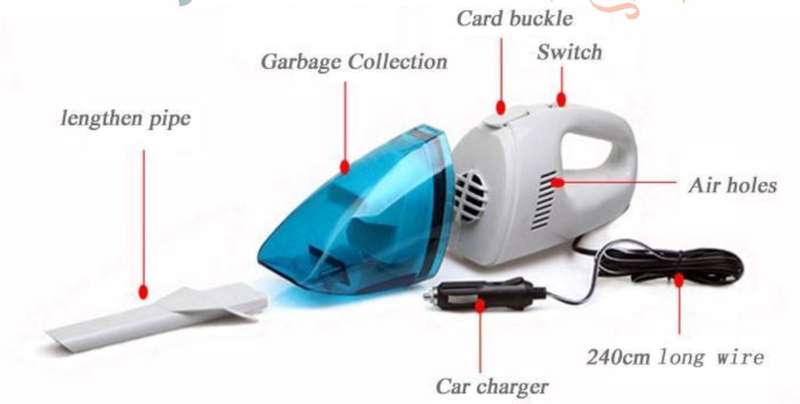 Portable Car Vacuum Cleaner